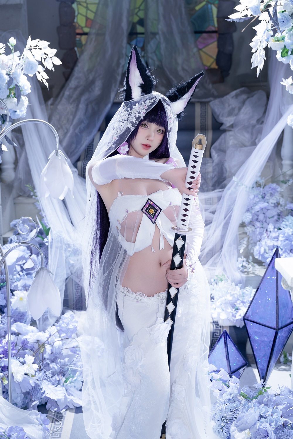 清水由乃-碧蓝航线-武藏紫藤花[51P+1V]