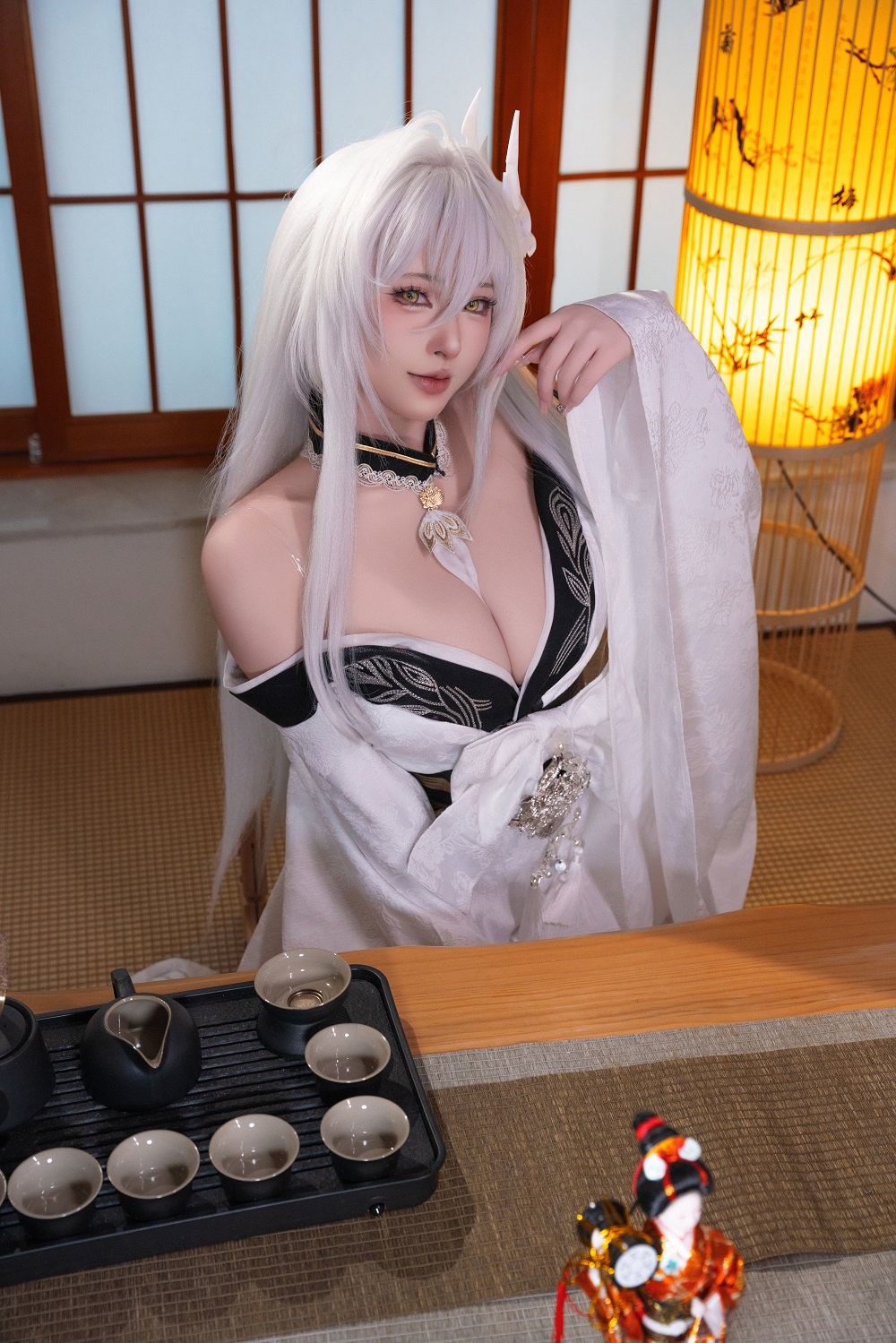 清水由乃-碧蓝航线-白凤和服[76P+1V]