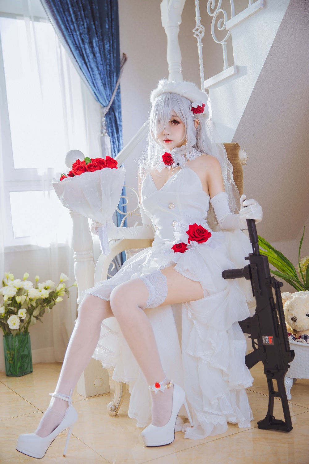 日奈娇-少女前线-G36C花嫁[40P]