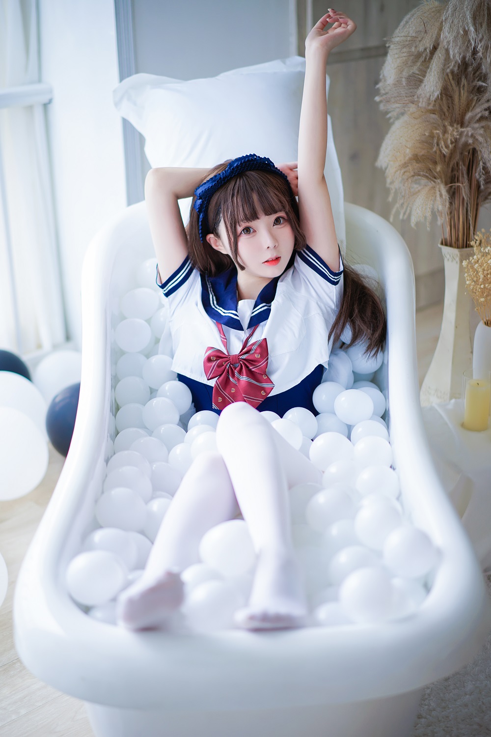 日奈娇-制服死库水[40P]