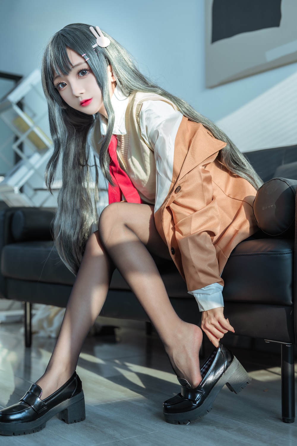 日奈娇-樱岛麻衣校服[73P]