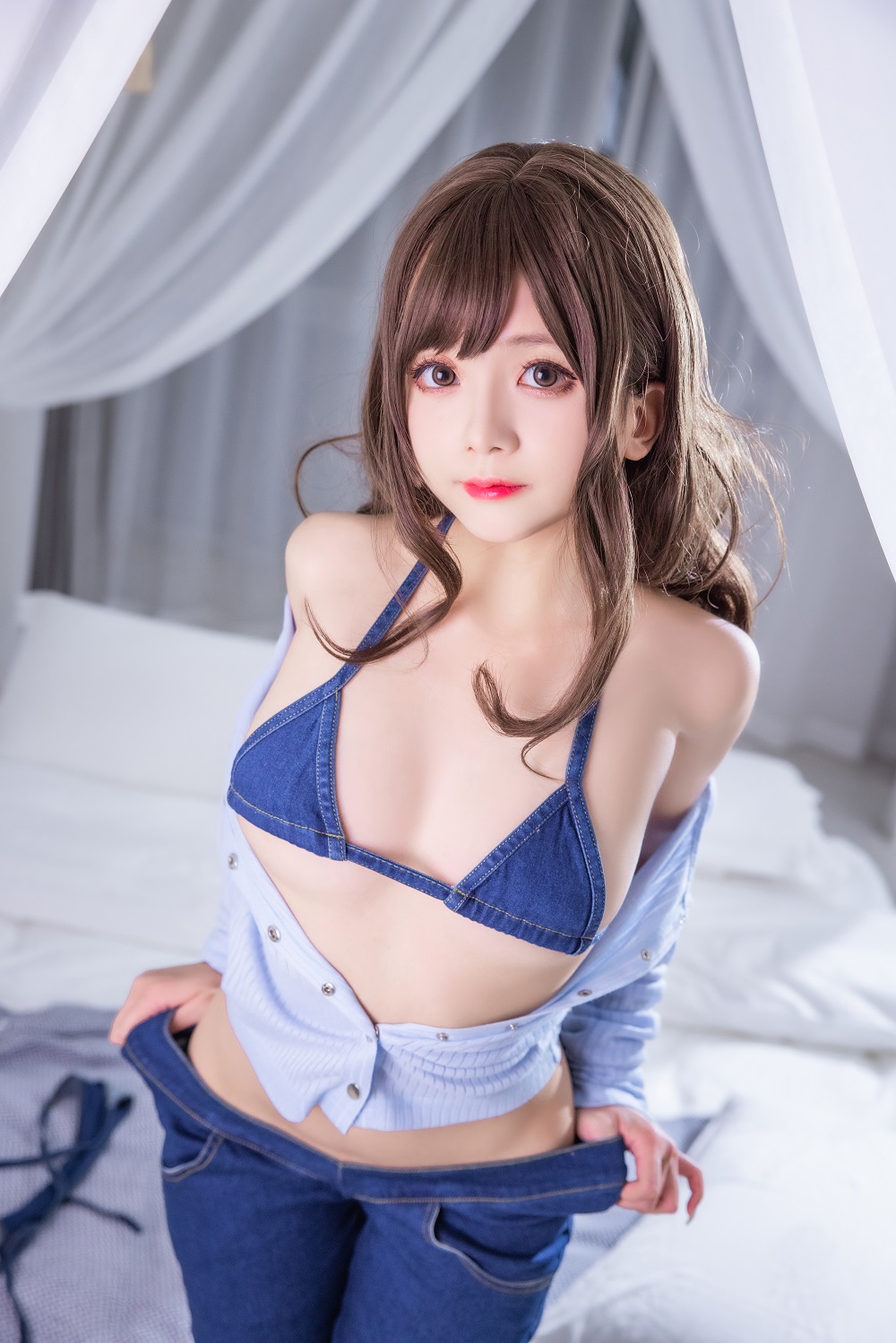 日奈娇-吉他妹妹牛仔裤[151P]