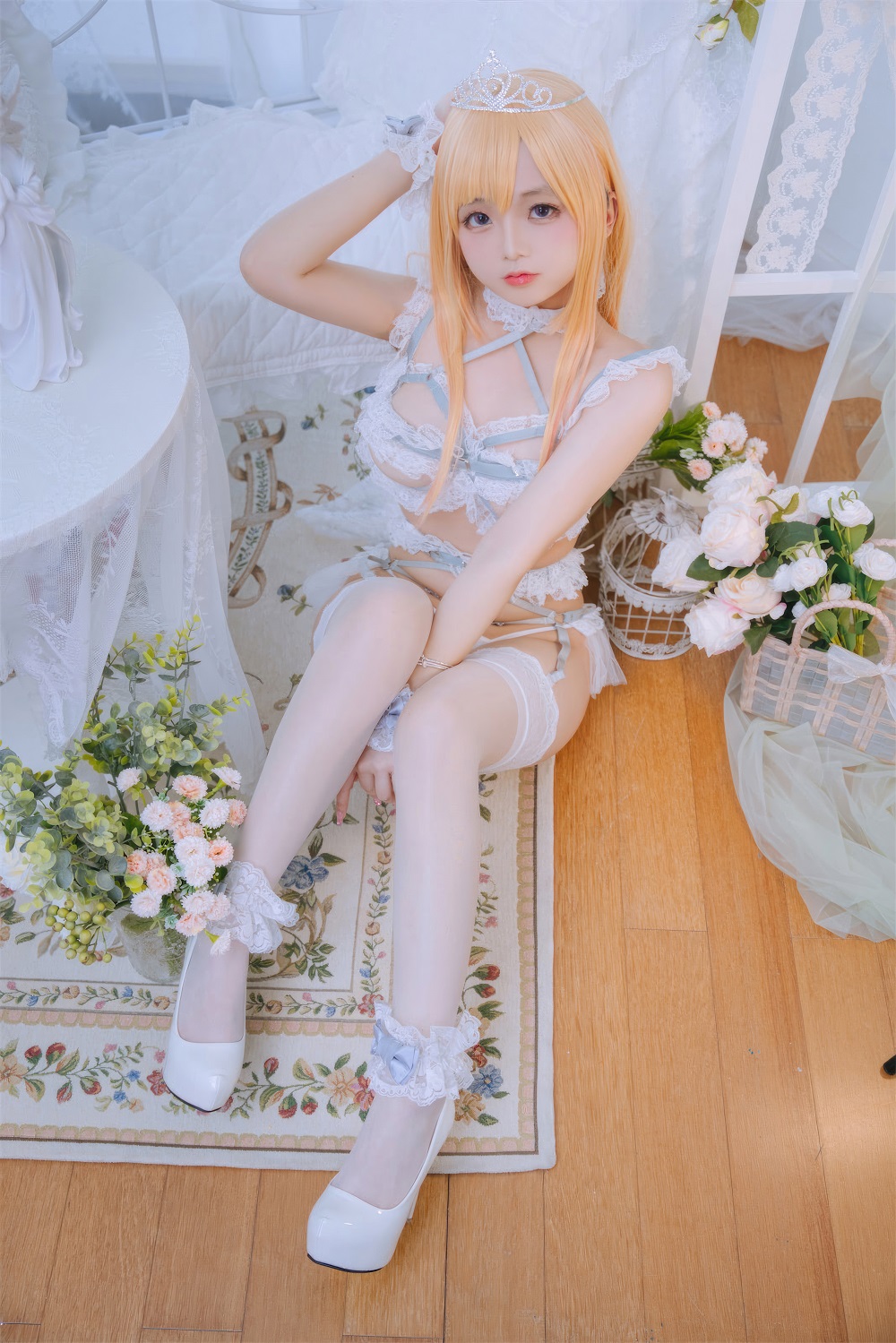 日奈娇-喜多川海梦花嫁[77P]
