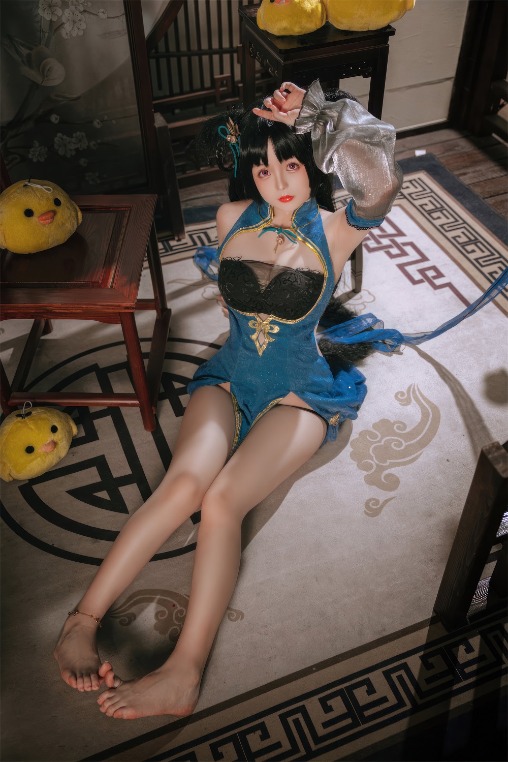 日奈娇-碧蓝航线-大潮旗袍[25P]