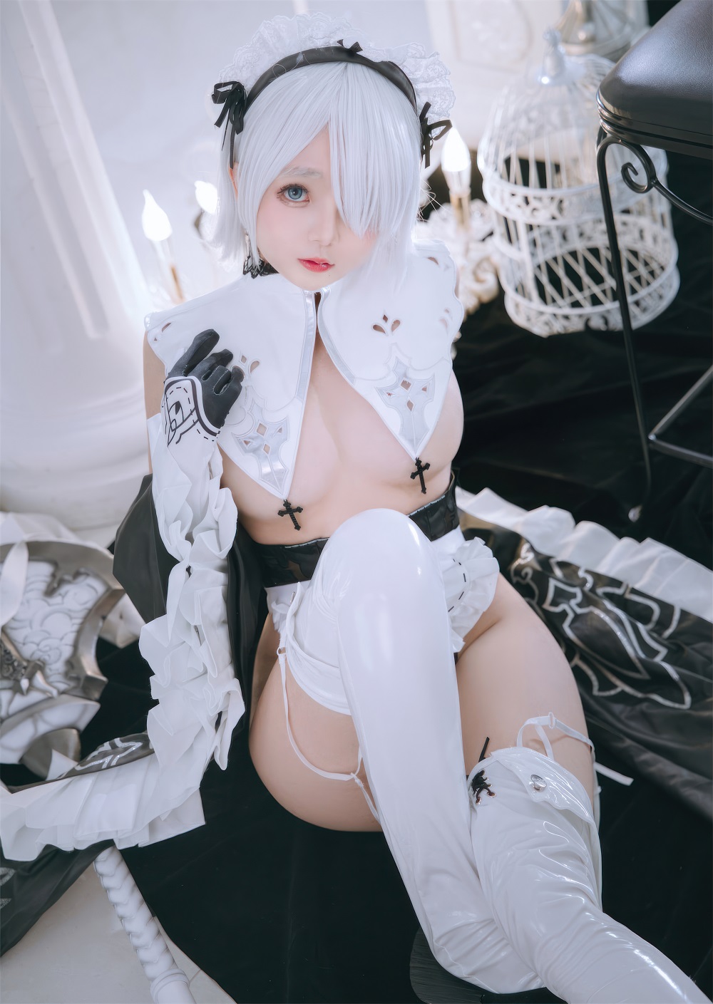日奈娇-2B同人女仆[88P]