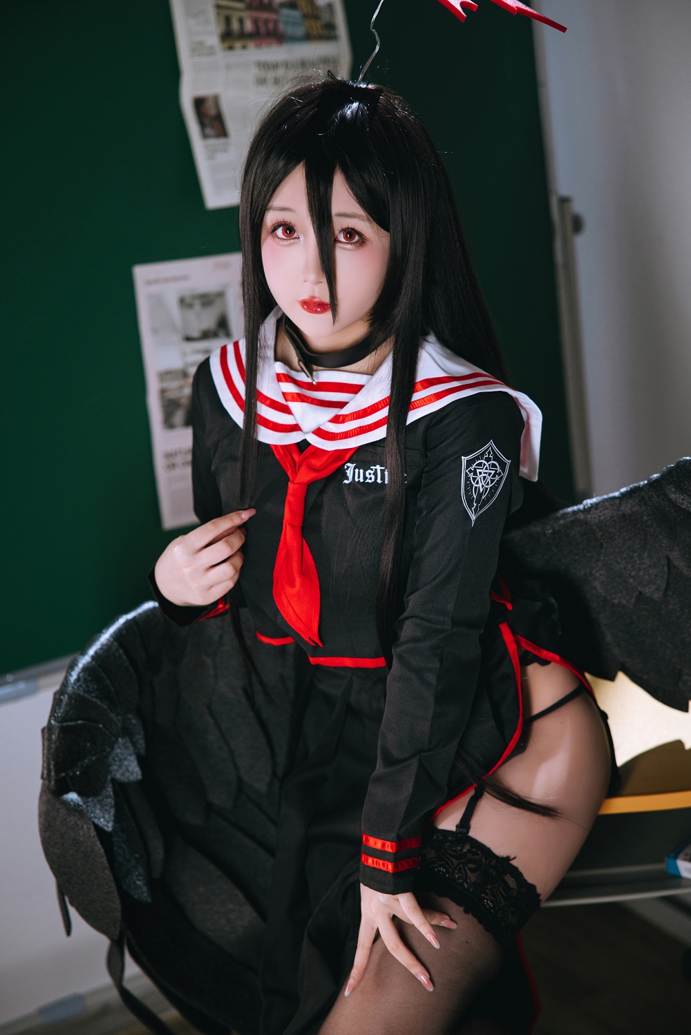 日奈娇-莲见JK[50P]