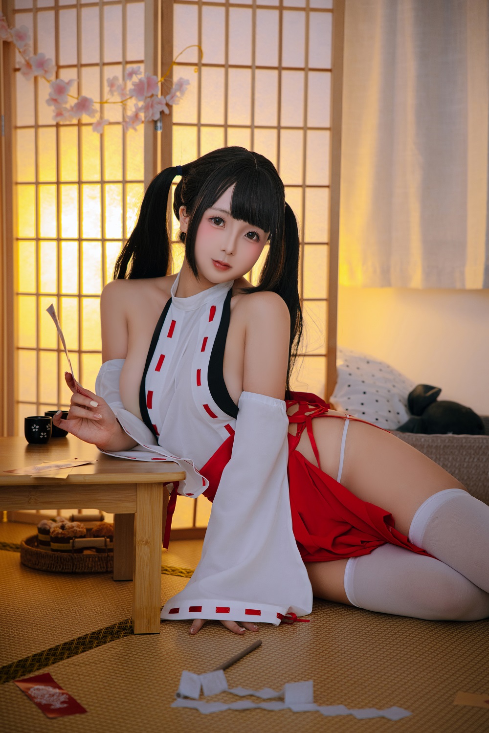 日奈娇-御币巫女[131P]
