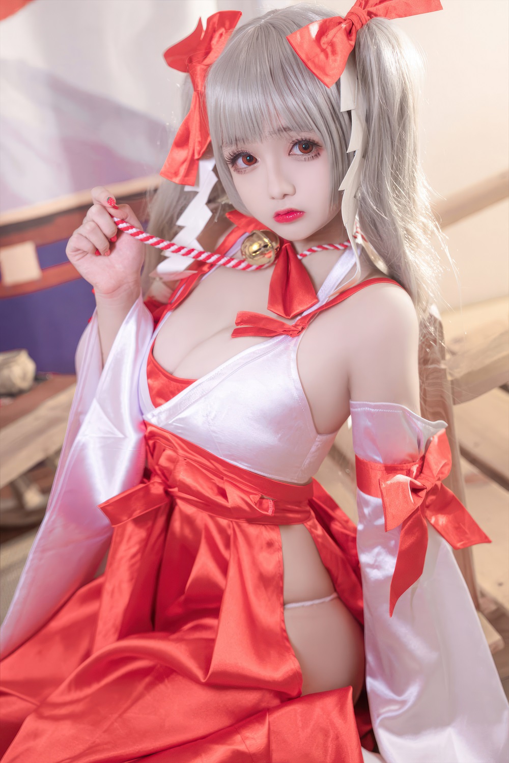 日奈娇-碧蓝航线-可畏巫女[41P]