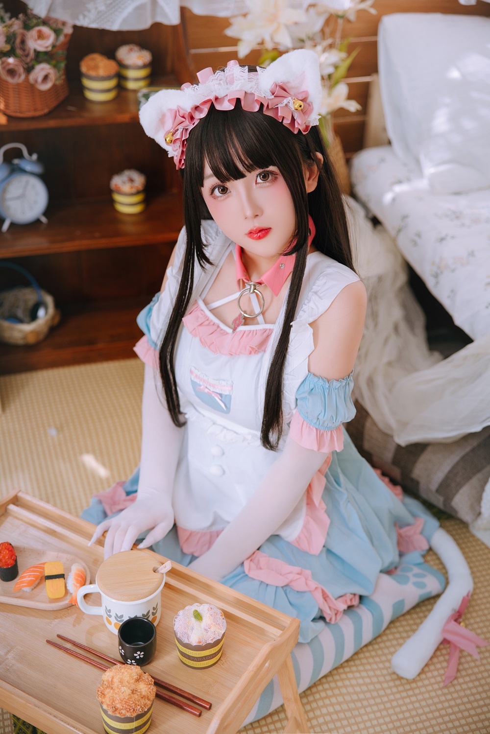 日奈娇-兔尾女仆[121P]