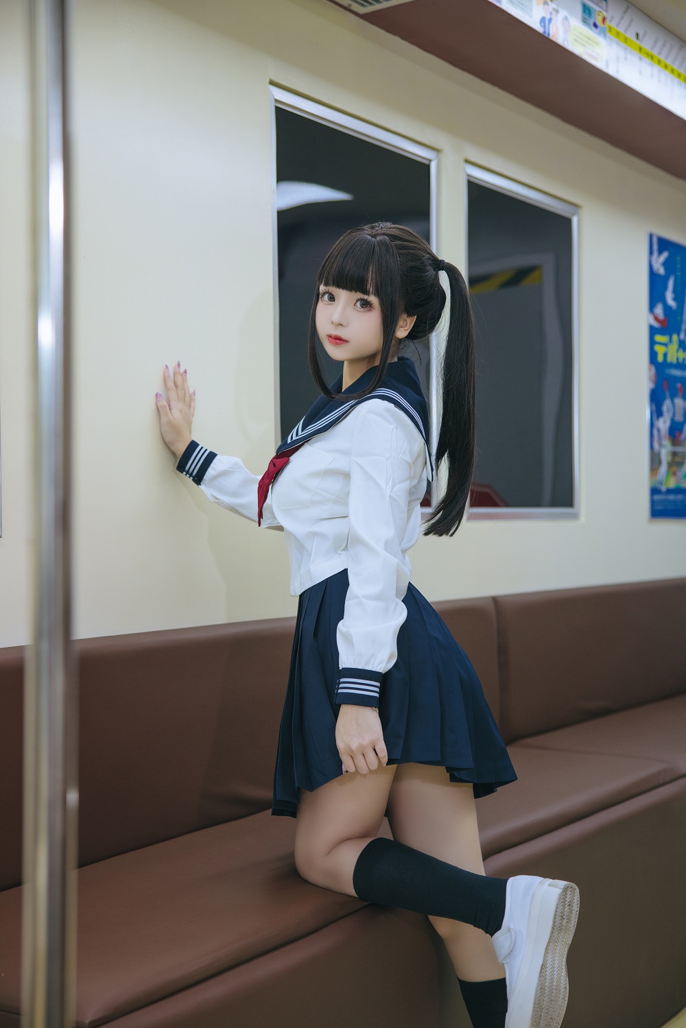 日奈娇-列车JK[140P]