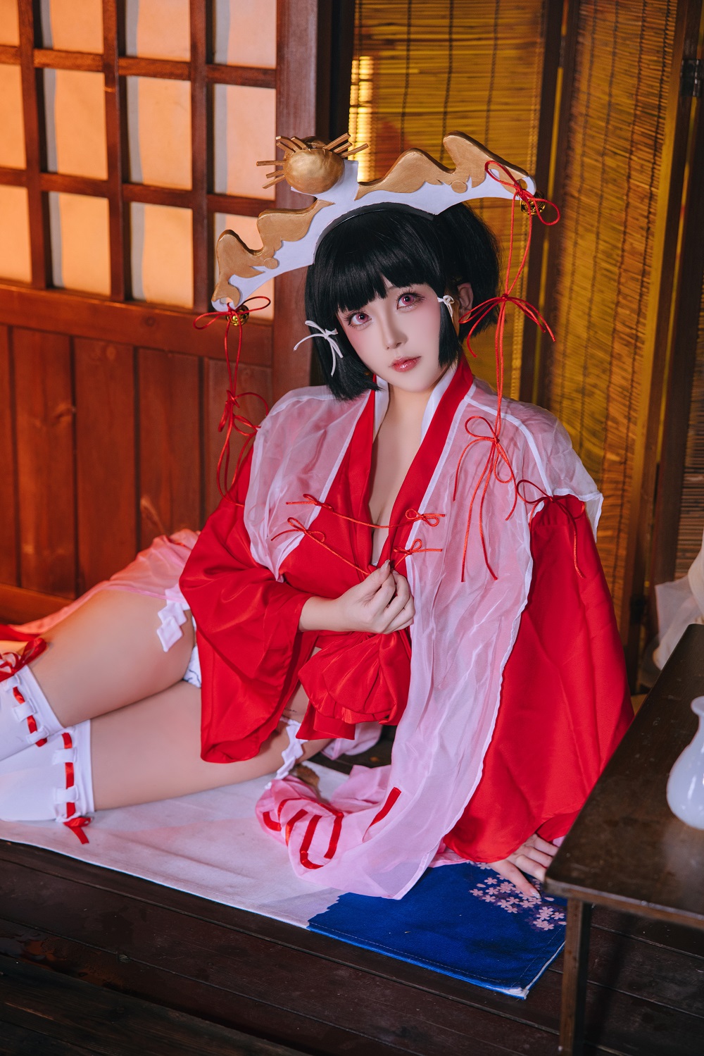 日奈娇-辉夜巫女[130P+1V]