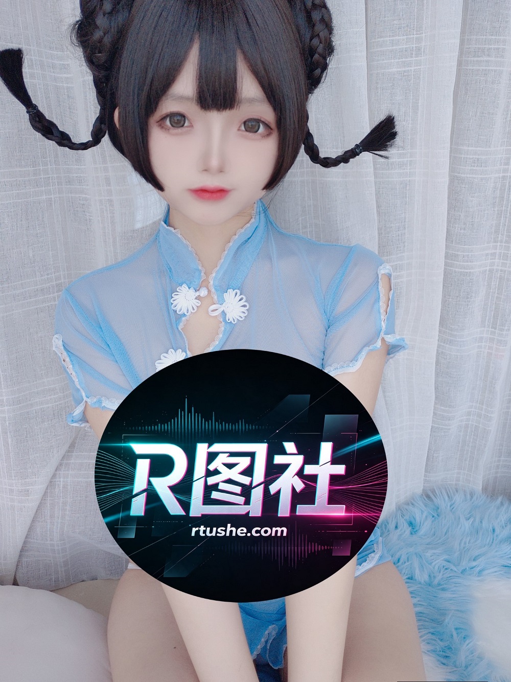 日奈娇-透明旗袍自拍[50P]