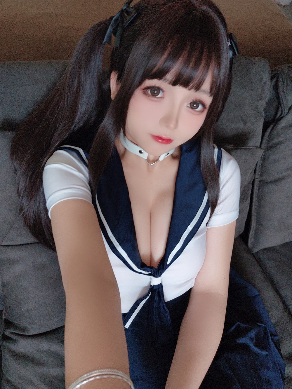 日奈娇-制服学妹自拍[45P]
