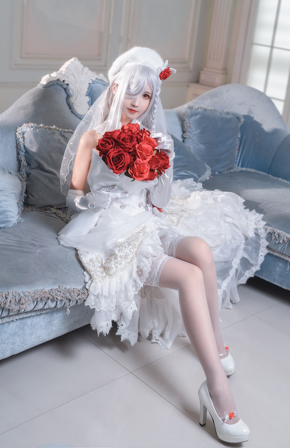 三度69-少女前线-G36C花嫁[40P]
