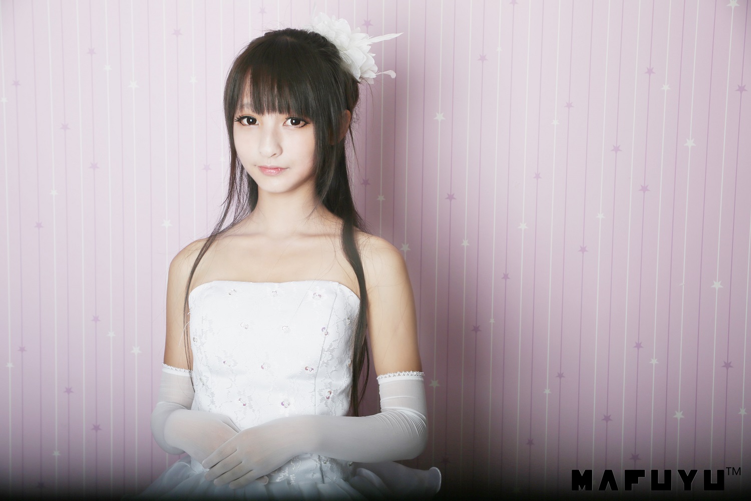 神楽坂真冬-白丝婚纱[71P]