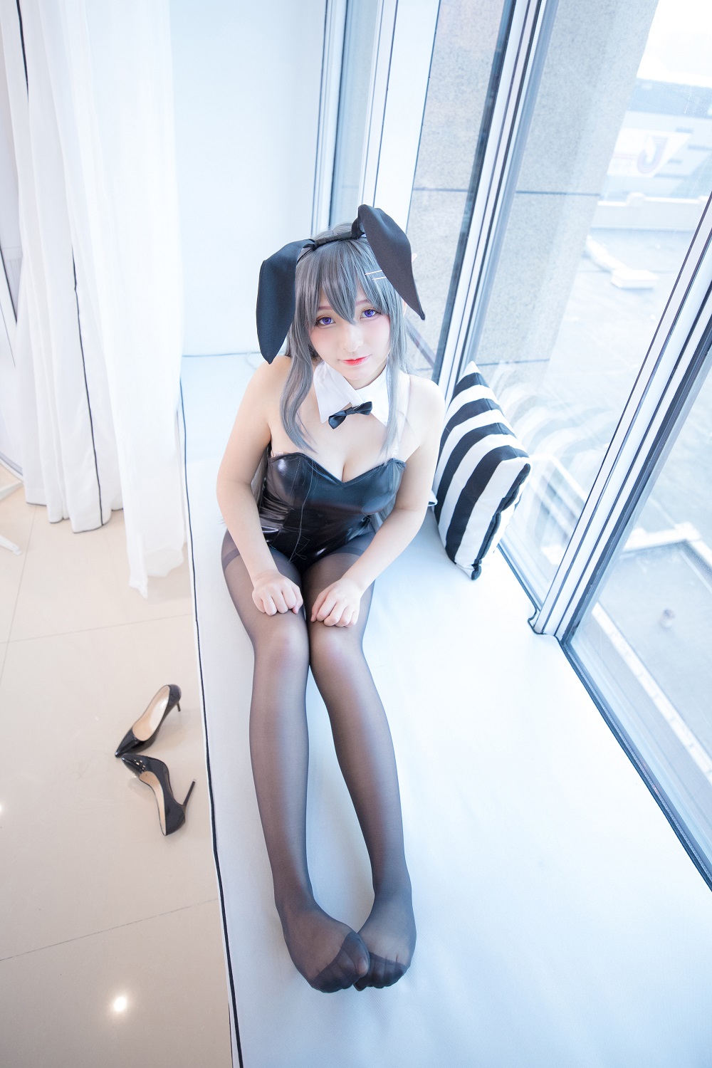 神楽坂真冬-樱岛麻衣兔女郎[150P]