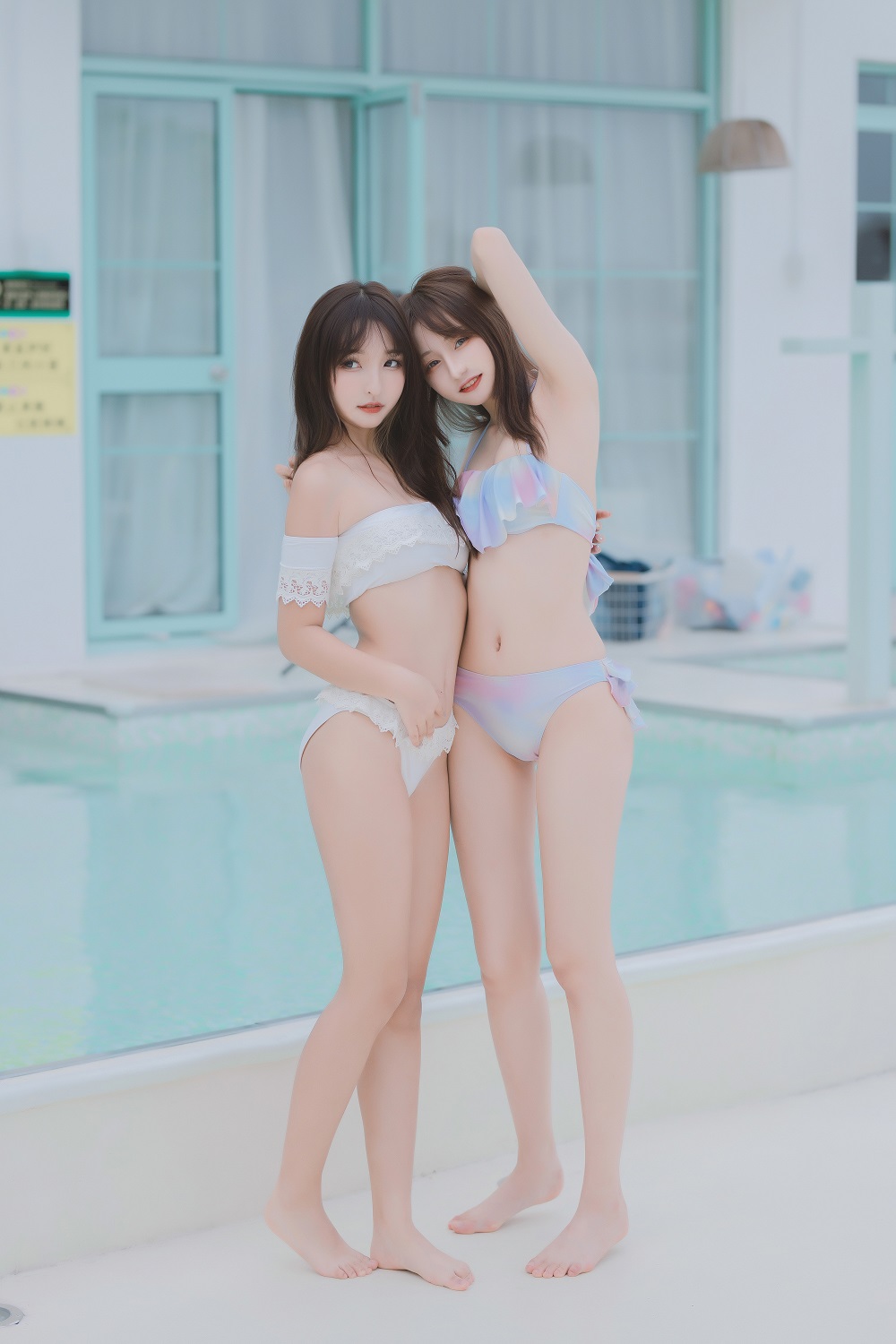 神楽坂真冬-双人夏日比基尼[150P+3V]