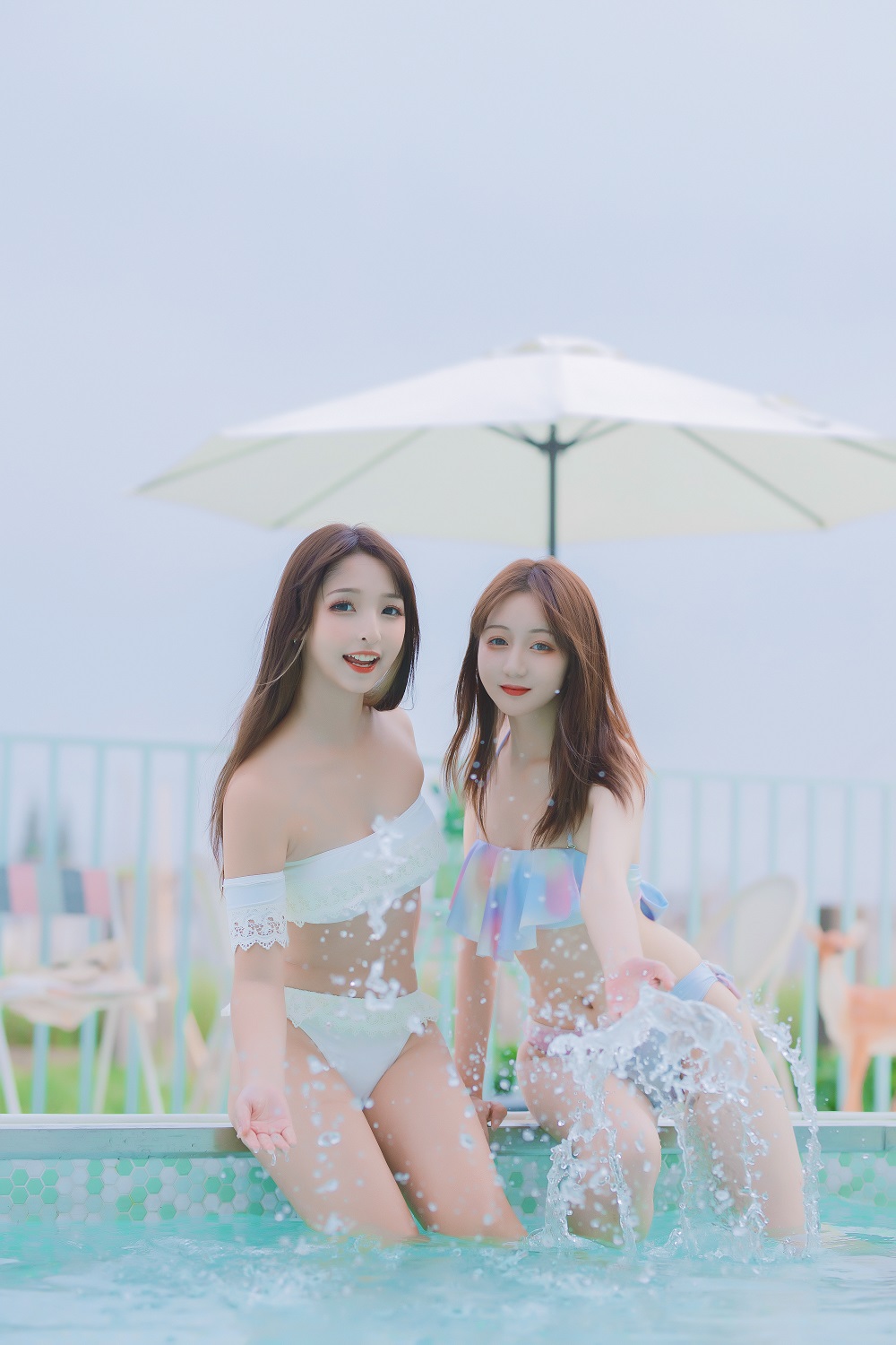 神楽坂真冬-双人夏日比基尼[150P+3V]