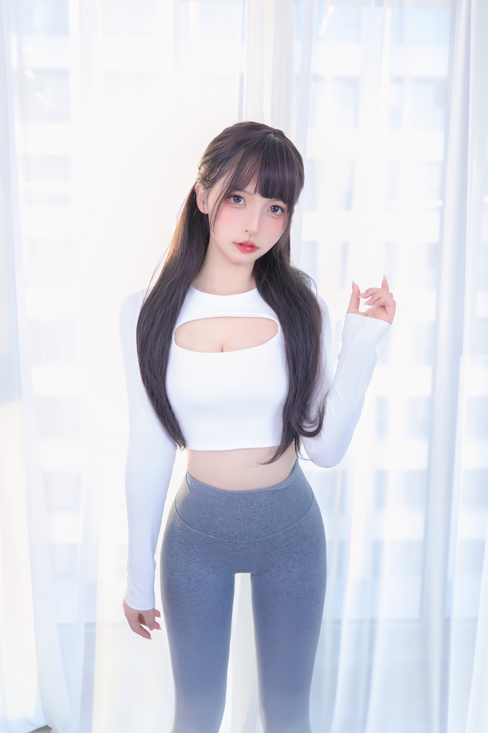 神楽坂真冬-瑜伽少女[75P]