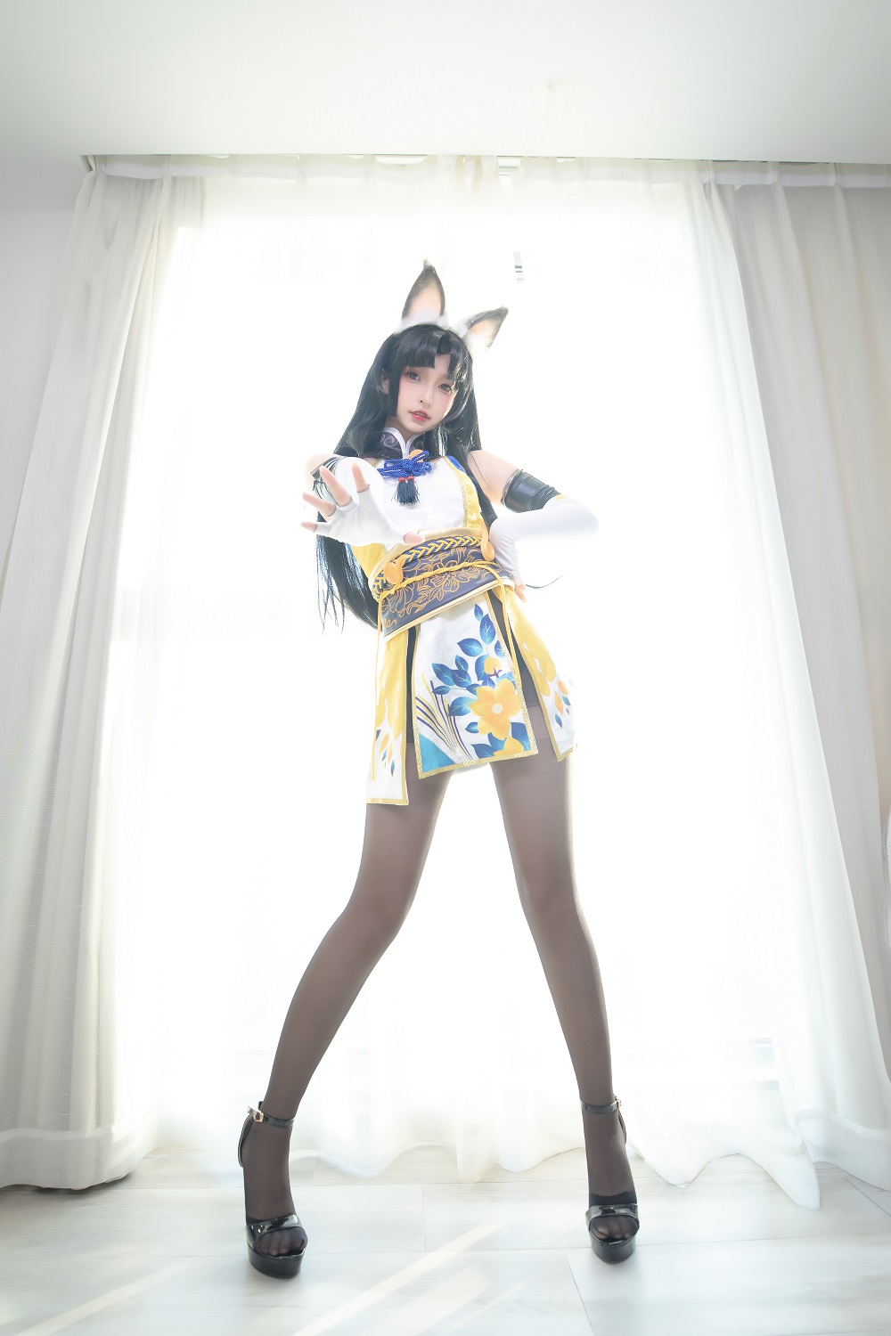 神楽坂真冬-黑丝胡桃[75P]