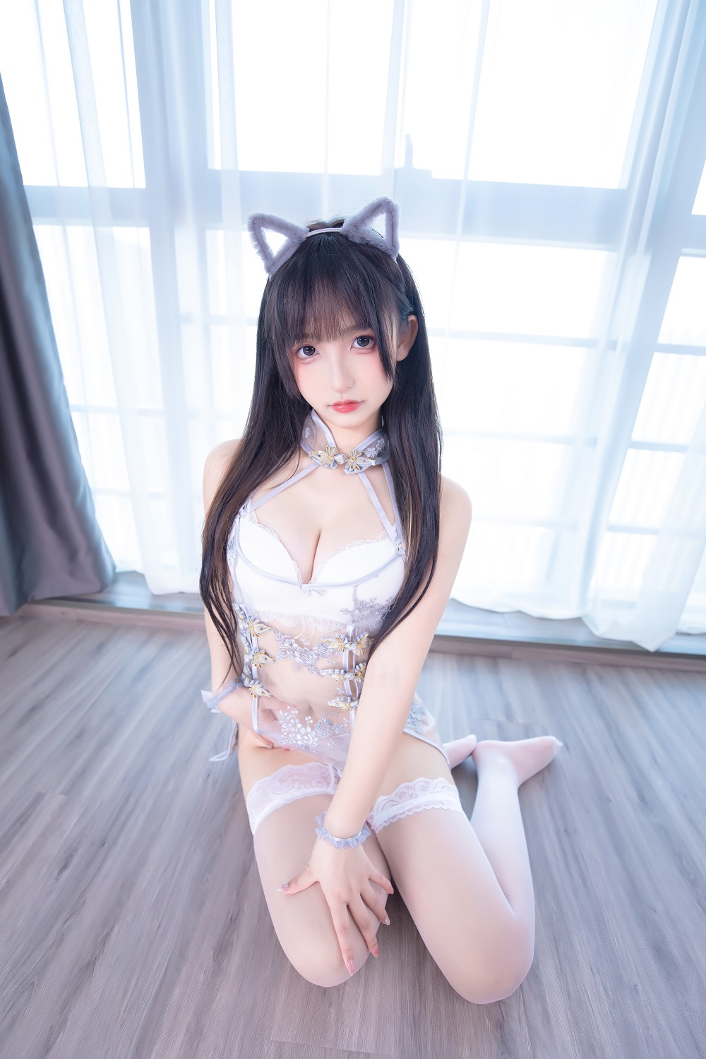 神楽坂真冬-羞涩喵喵[75P]