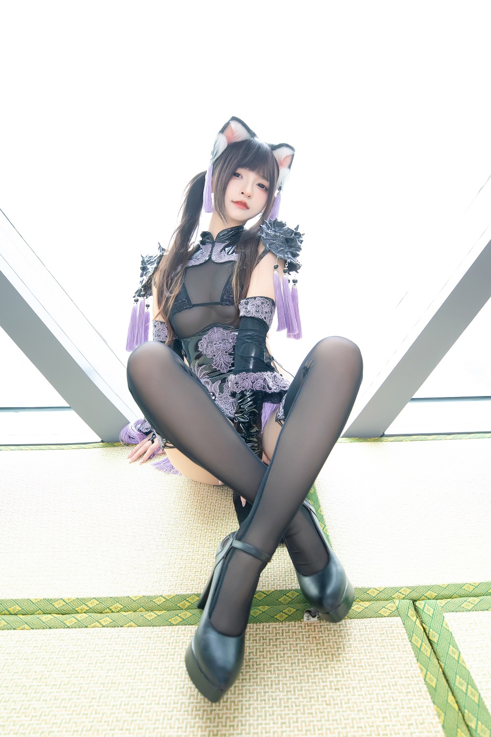 神楽坂真冬-旗袍猫女[75P+2V]