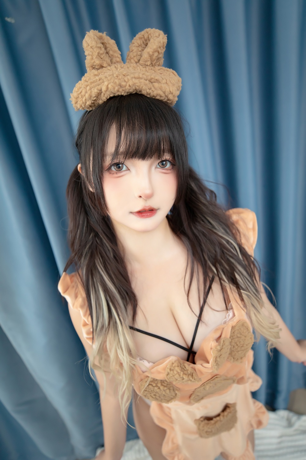 神楽坂真冬-白丝小熊[75P+2V]