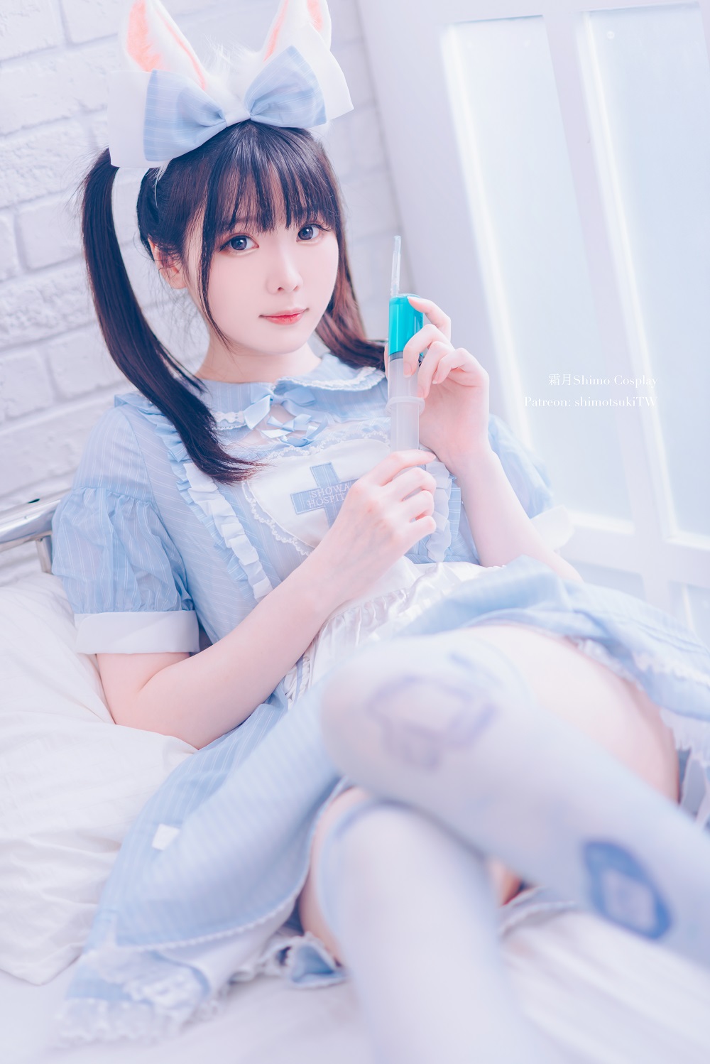 霜月shimo-蓝白护士[14P]