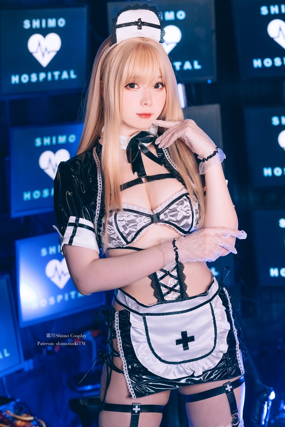 霜月shimo-黑衣护士[17P]