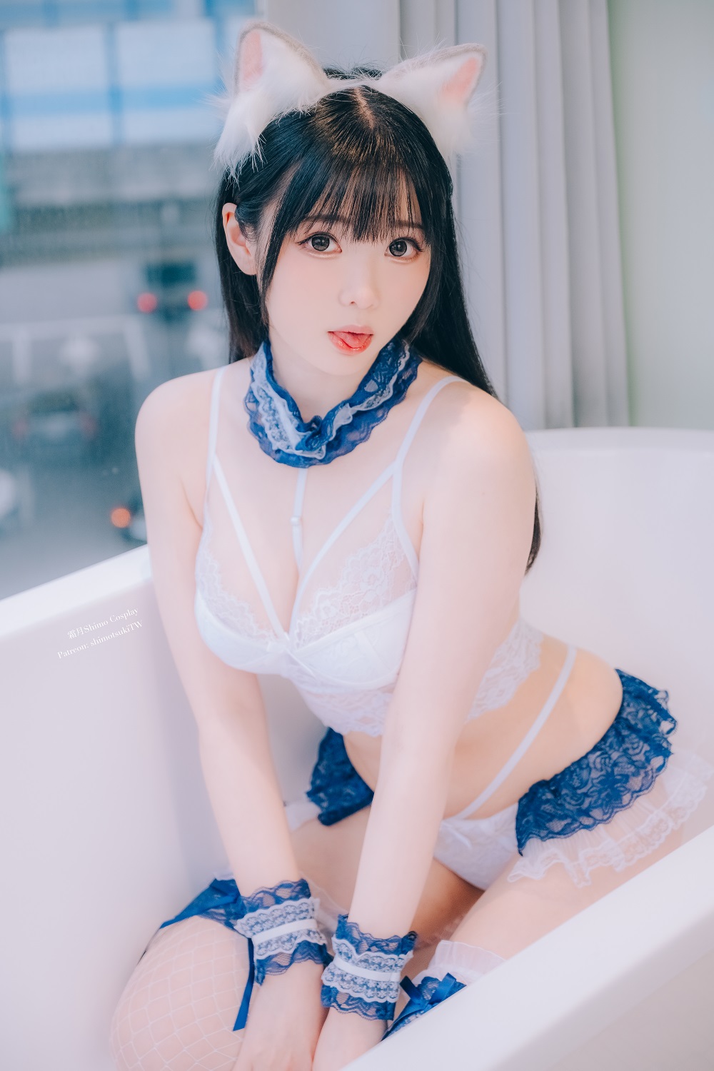 霜月shimo-蕾丝内衣猫咪[20P]