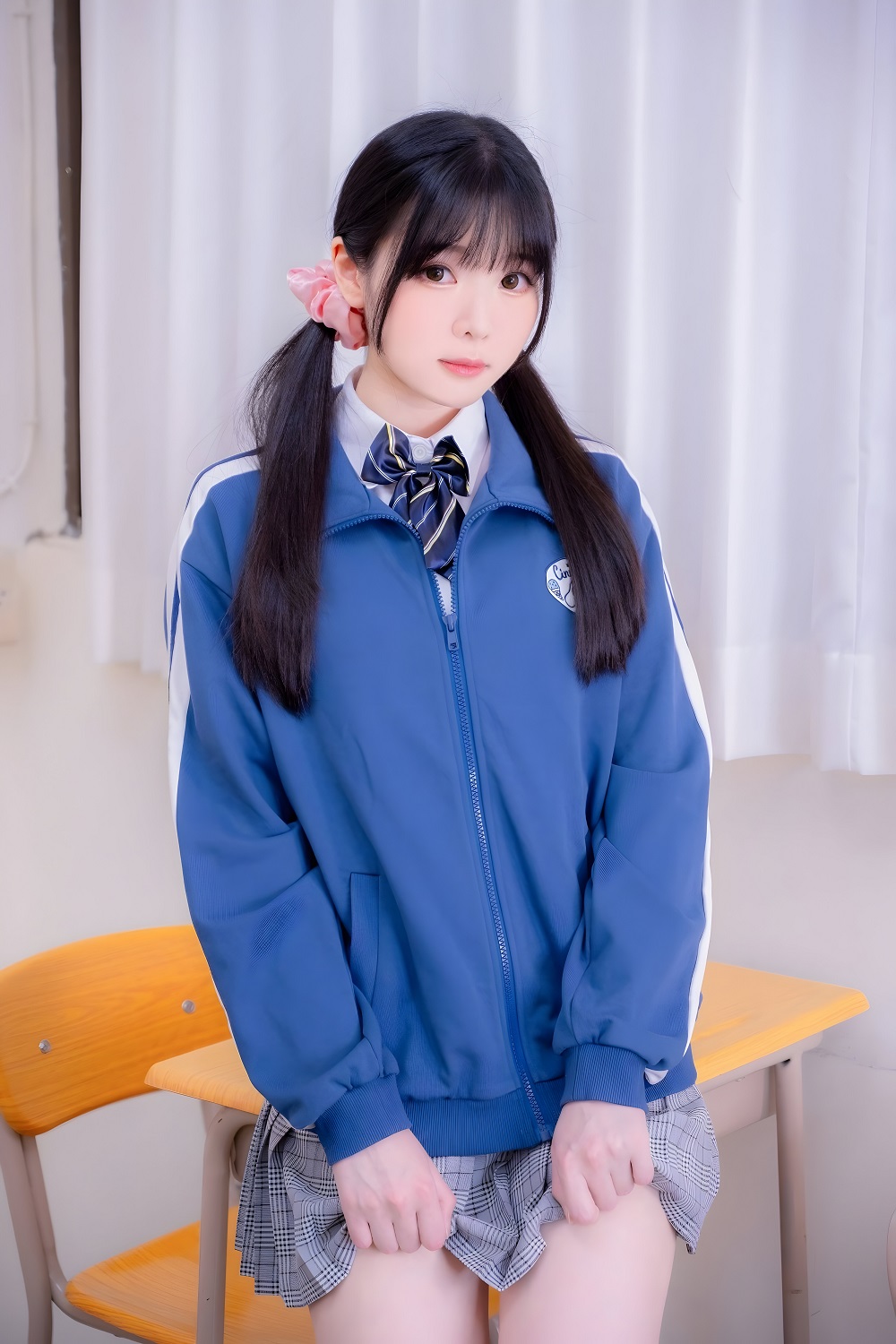 霜月shimo-粉色竞泳学妹[41P]
