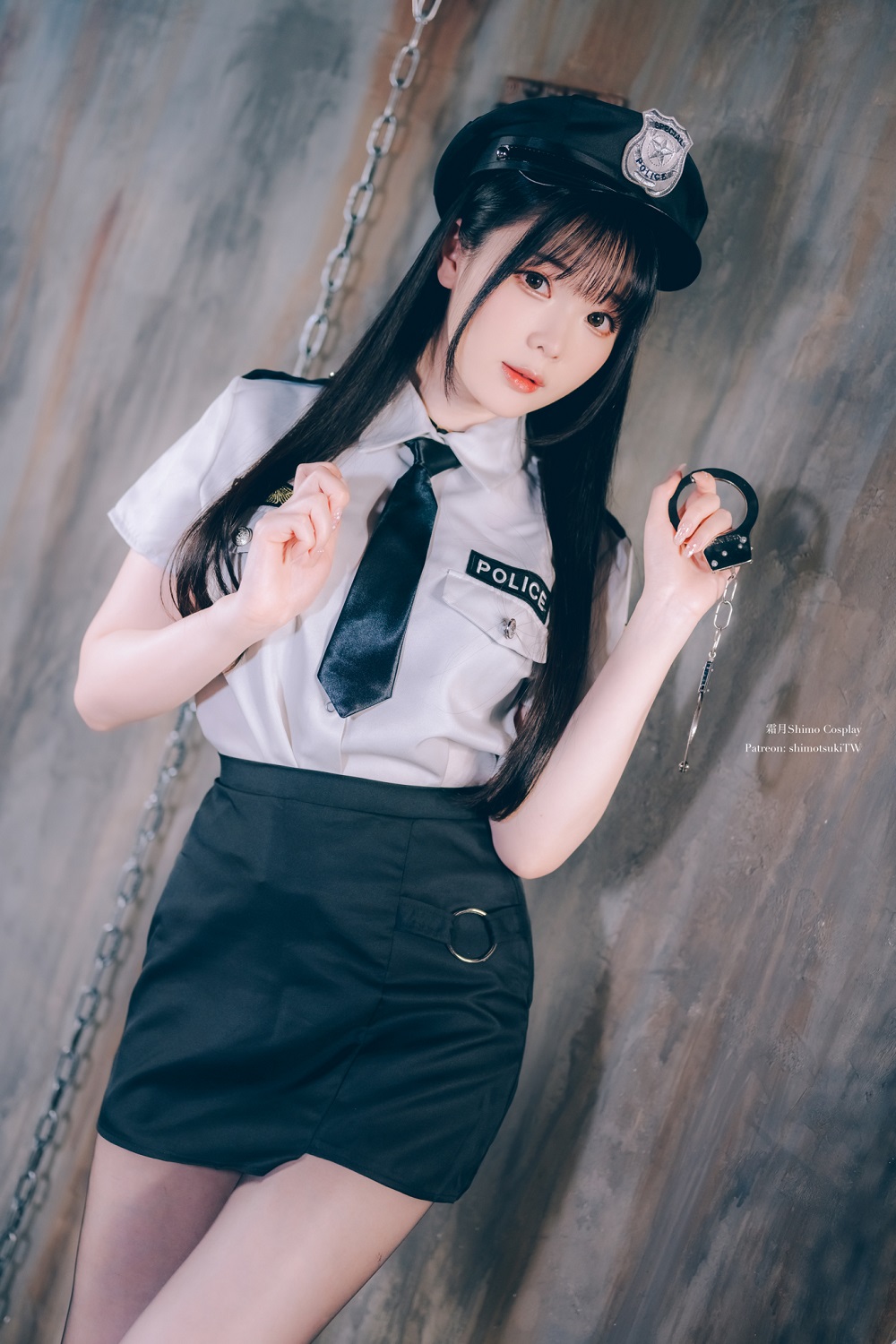 霜月shimo-万圣节女警[25P]