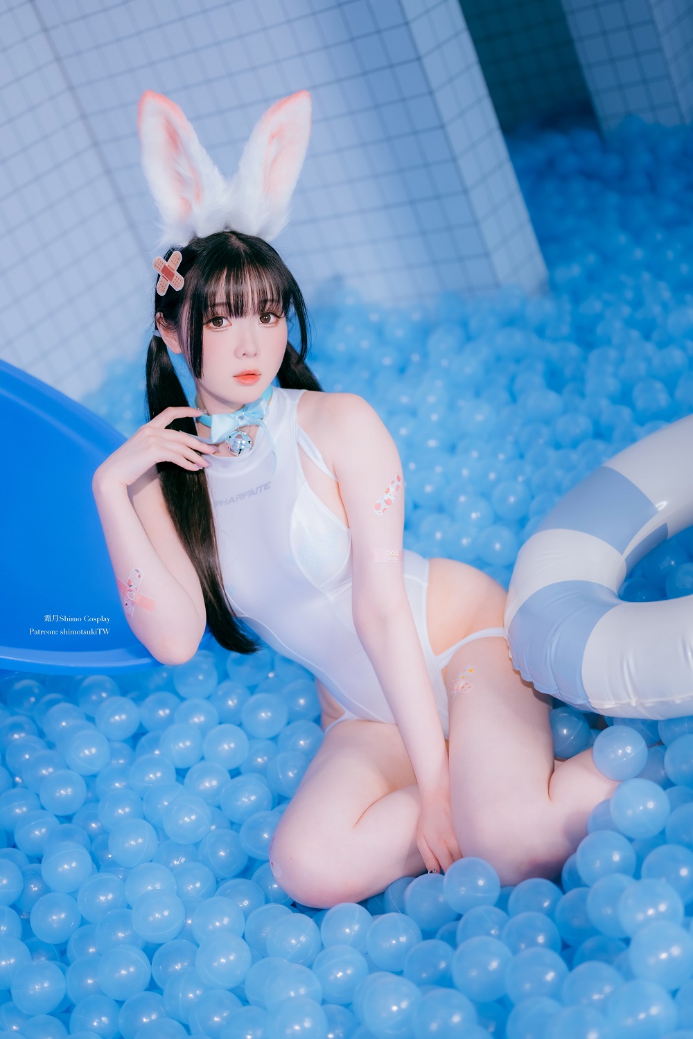 霜月shimo-竞技泳装兔女郎[20P+3V]