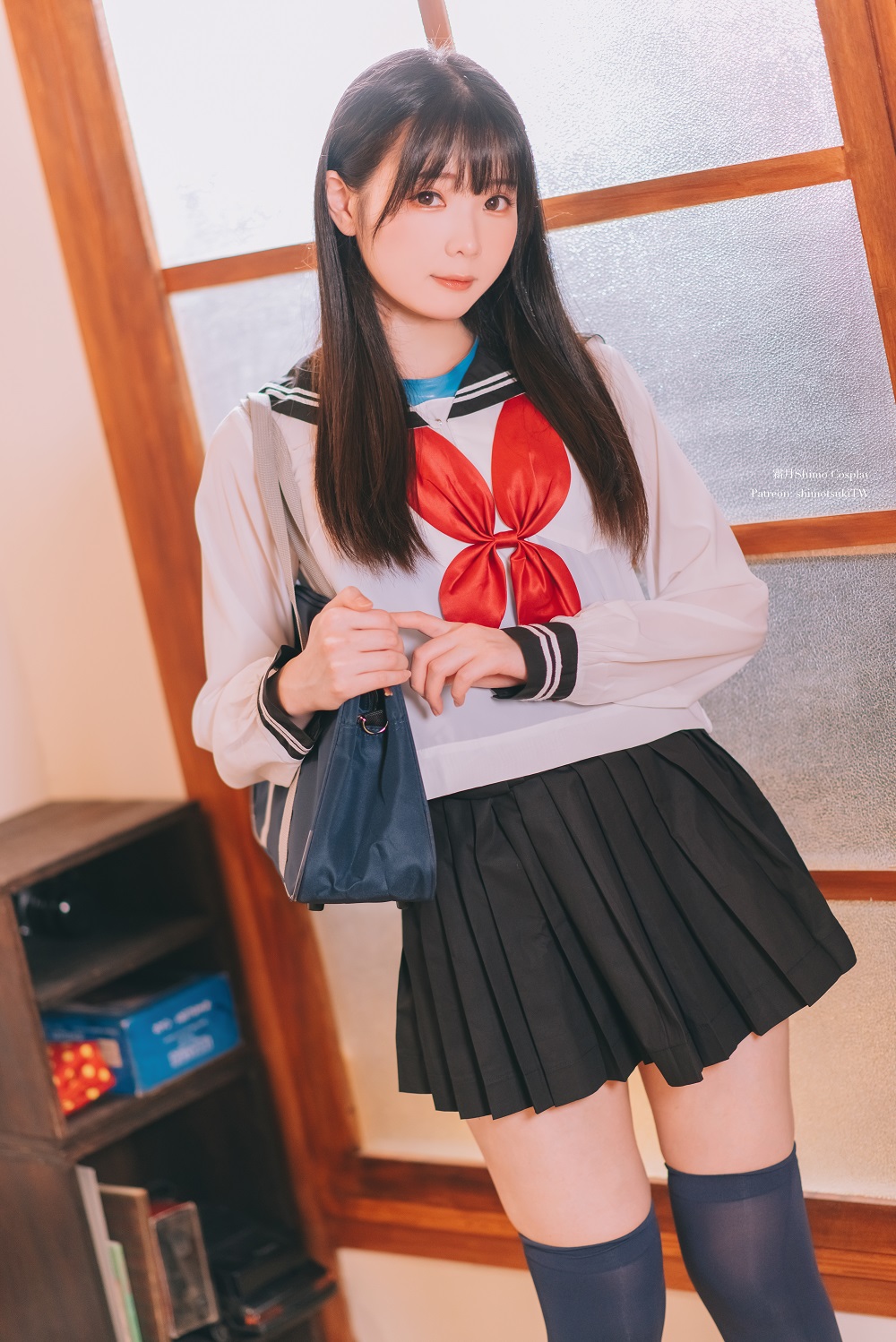 霜月shimo-蓝色竞泳JK[23P]