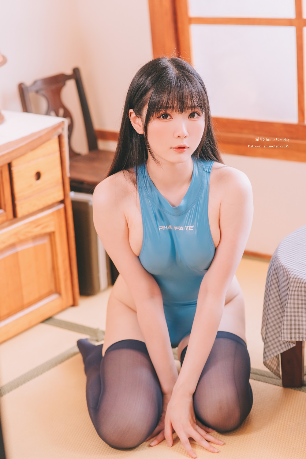 霜月shimo-蓝色竞泳JK[23P]