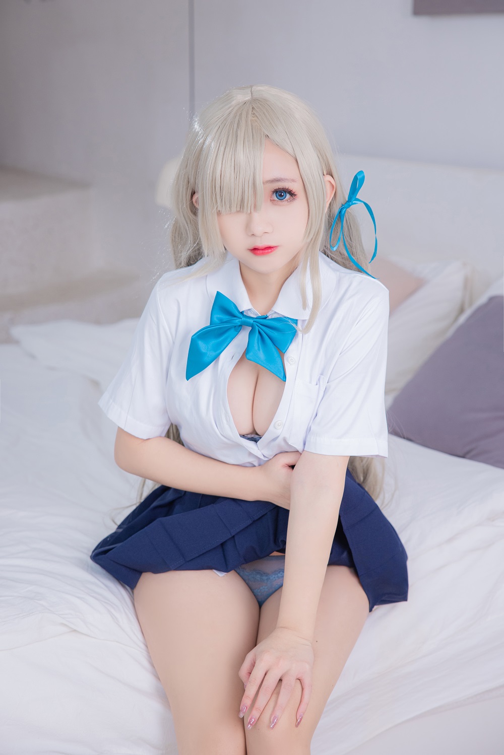 日奈娇-蔚蓝档案-明日奈校服[60P]