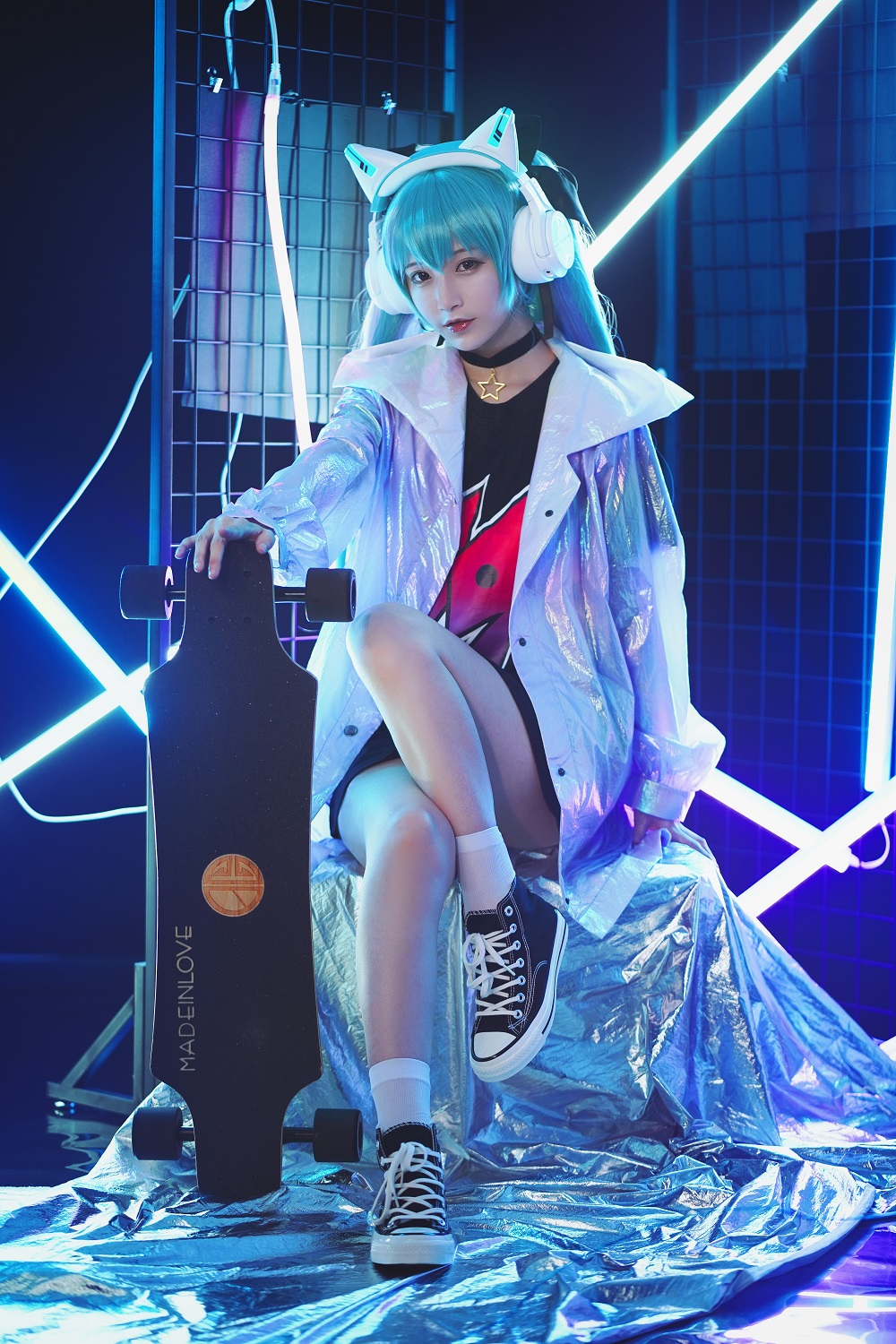 铁板烧鬼舞w-妖舞耳机miku最终[18P+1V]