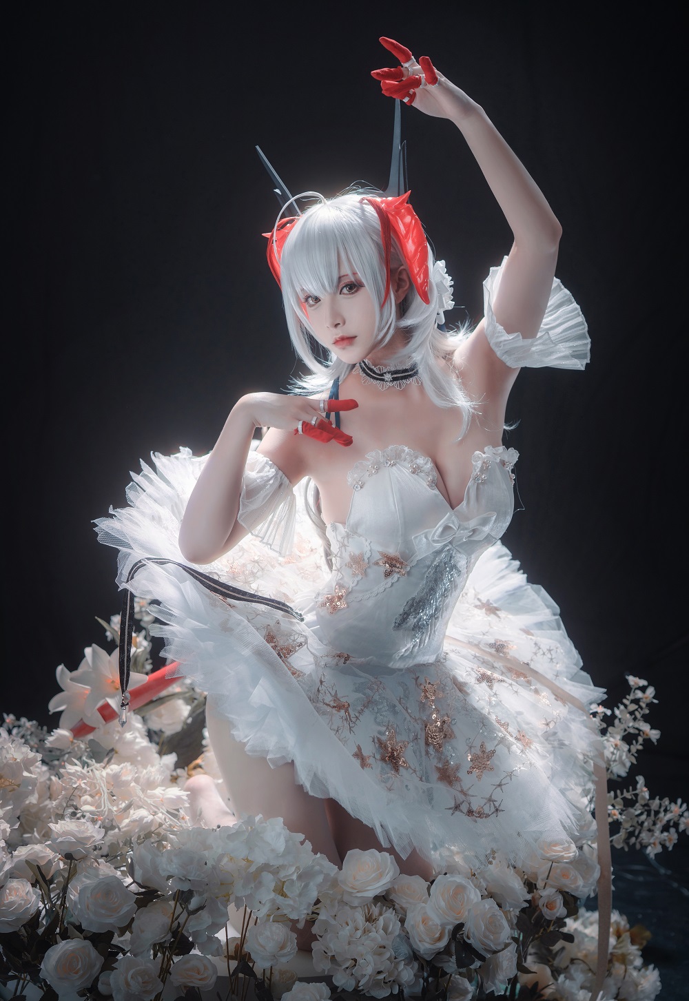 铁板烧鬼舞w-明日方舟-W芭蕾[18P]
