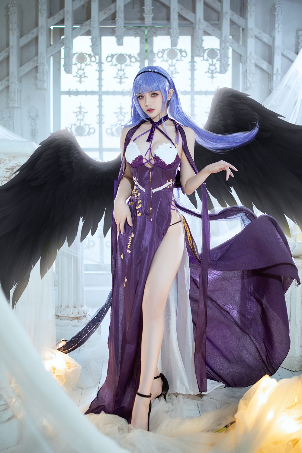 雯妹不讲道理-碧蓝航线-黛朵礼服[17P]