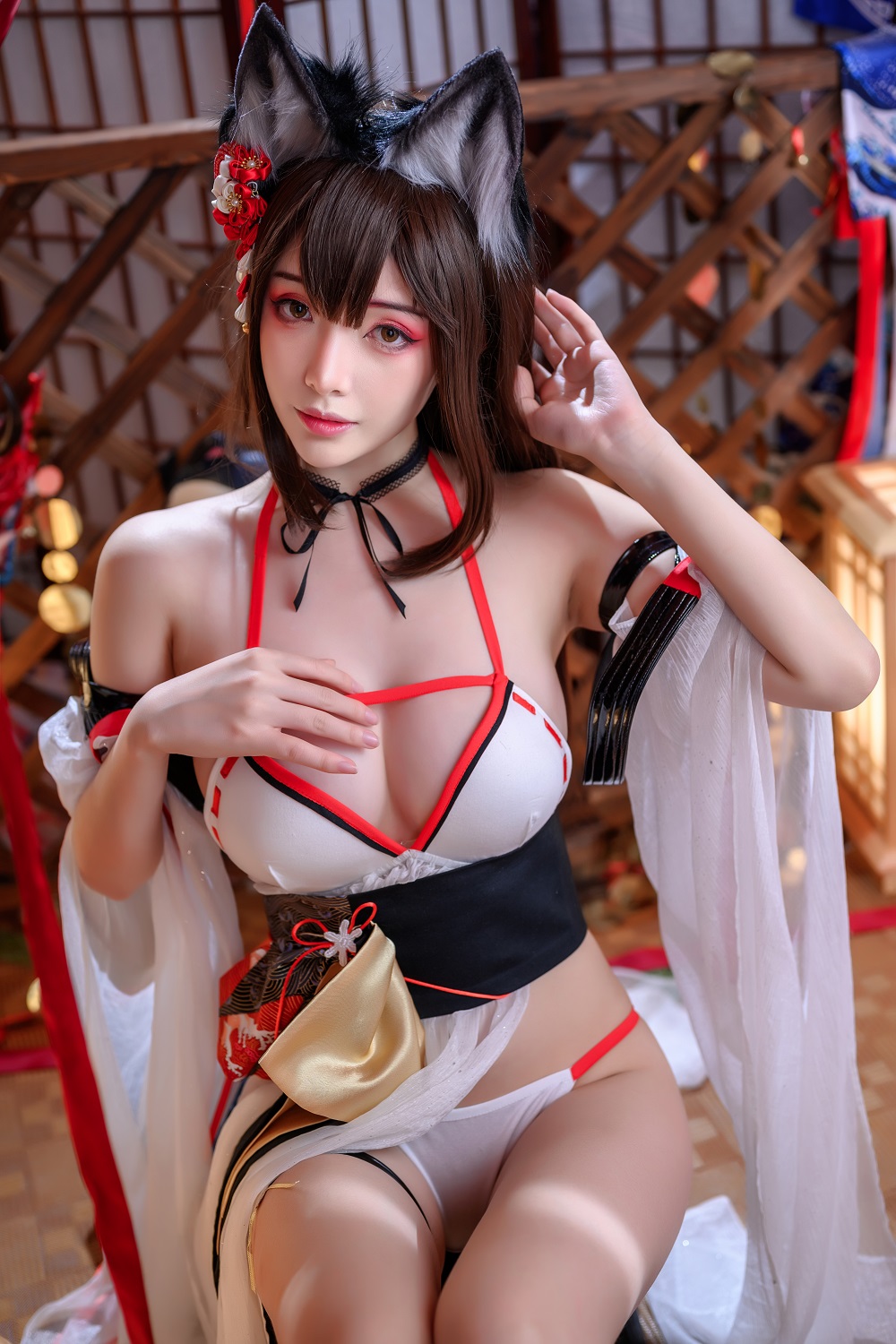 雯妹不讲道理-天城泳装[40P]