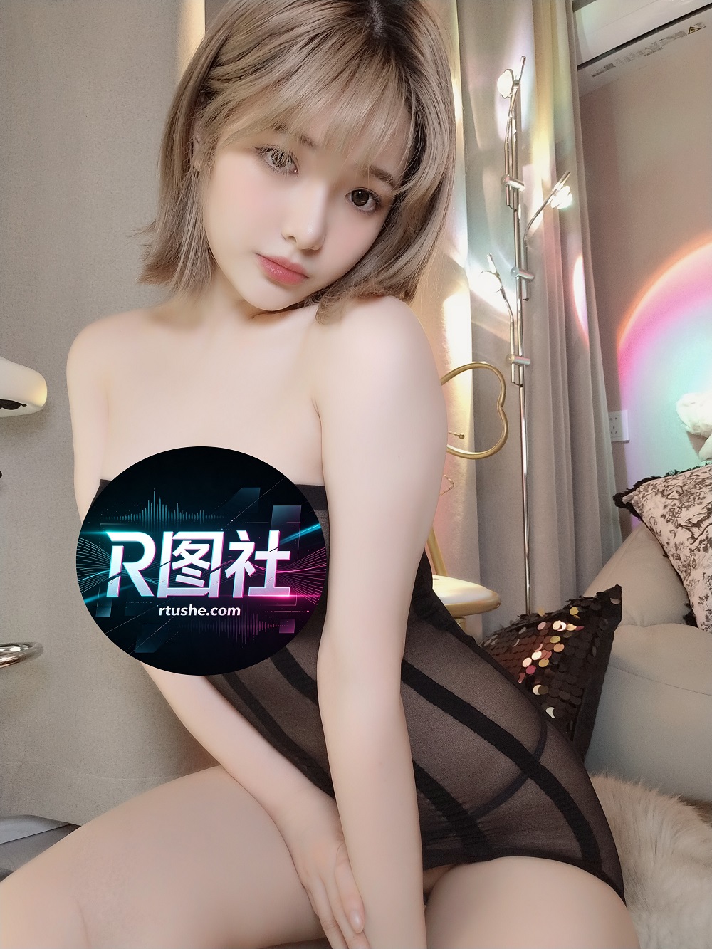 雯妹不讲道理-520豪华特辑-透视条纹[26P]