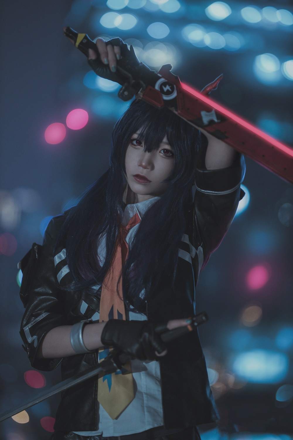 五更百鬼-明日方舟-陈[10P] COS网红博主 预览2图