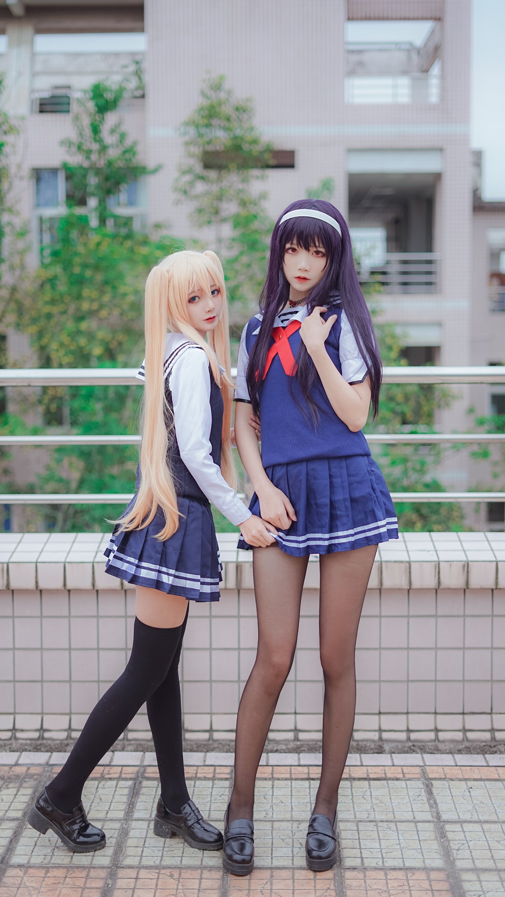 五更百鬼-霞之丘诗羽学姐校服[25P]