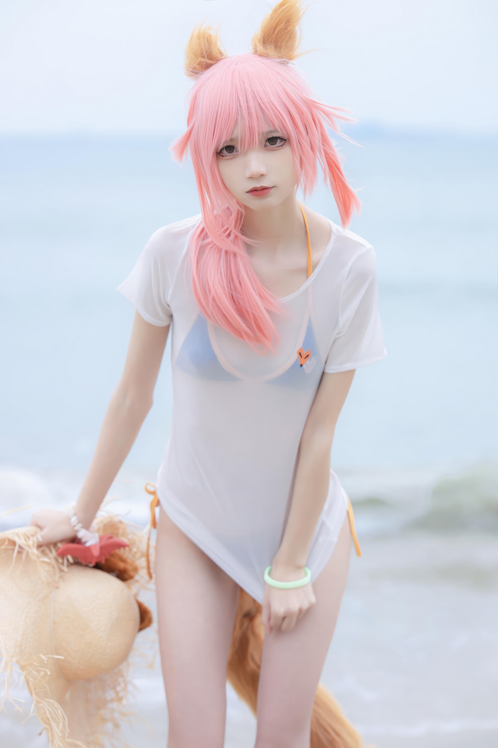 五更百鬼-玉藻前泳装[10P]