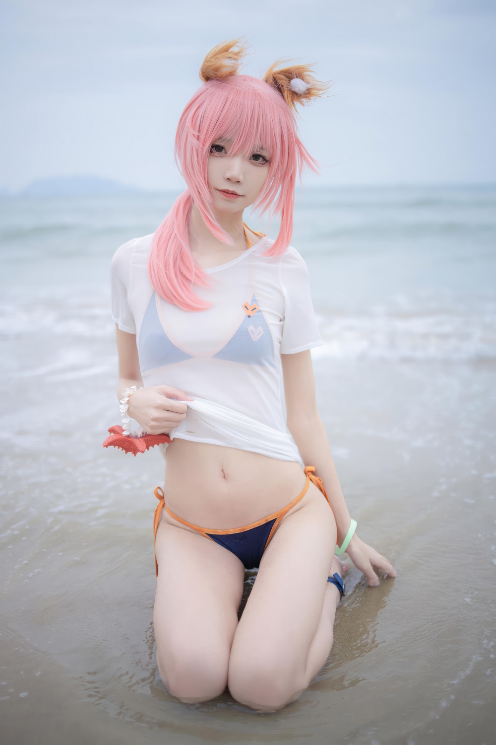 五更百鬼-玉藻前泳装[10P]