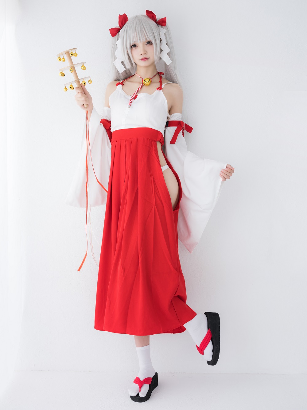 五更百鬼-神社女巫[14P]