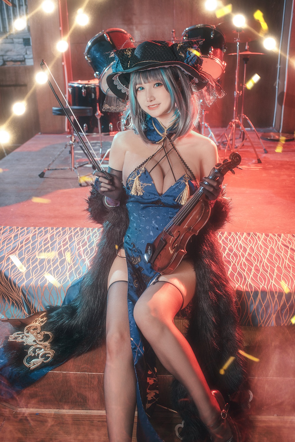 仙九Airi-柴郡旗袍[22P]