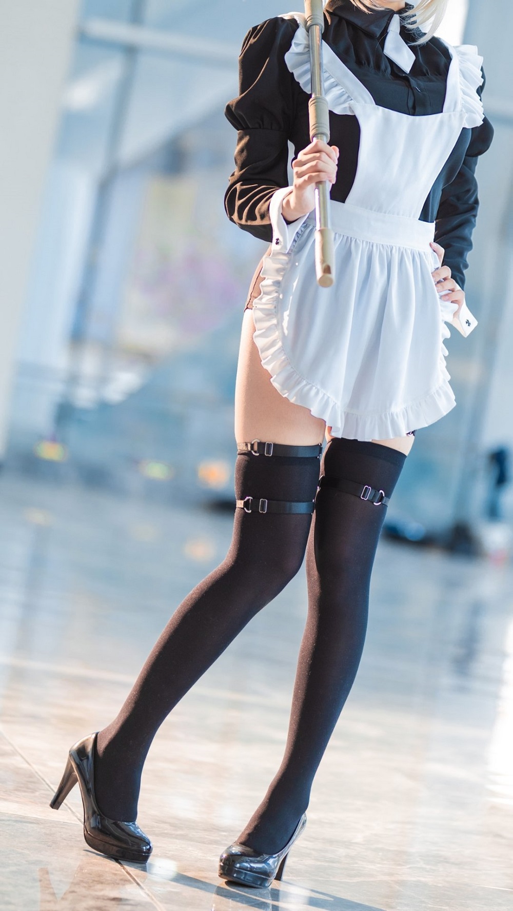 晓美妈-黑白女仆[10P]