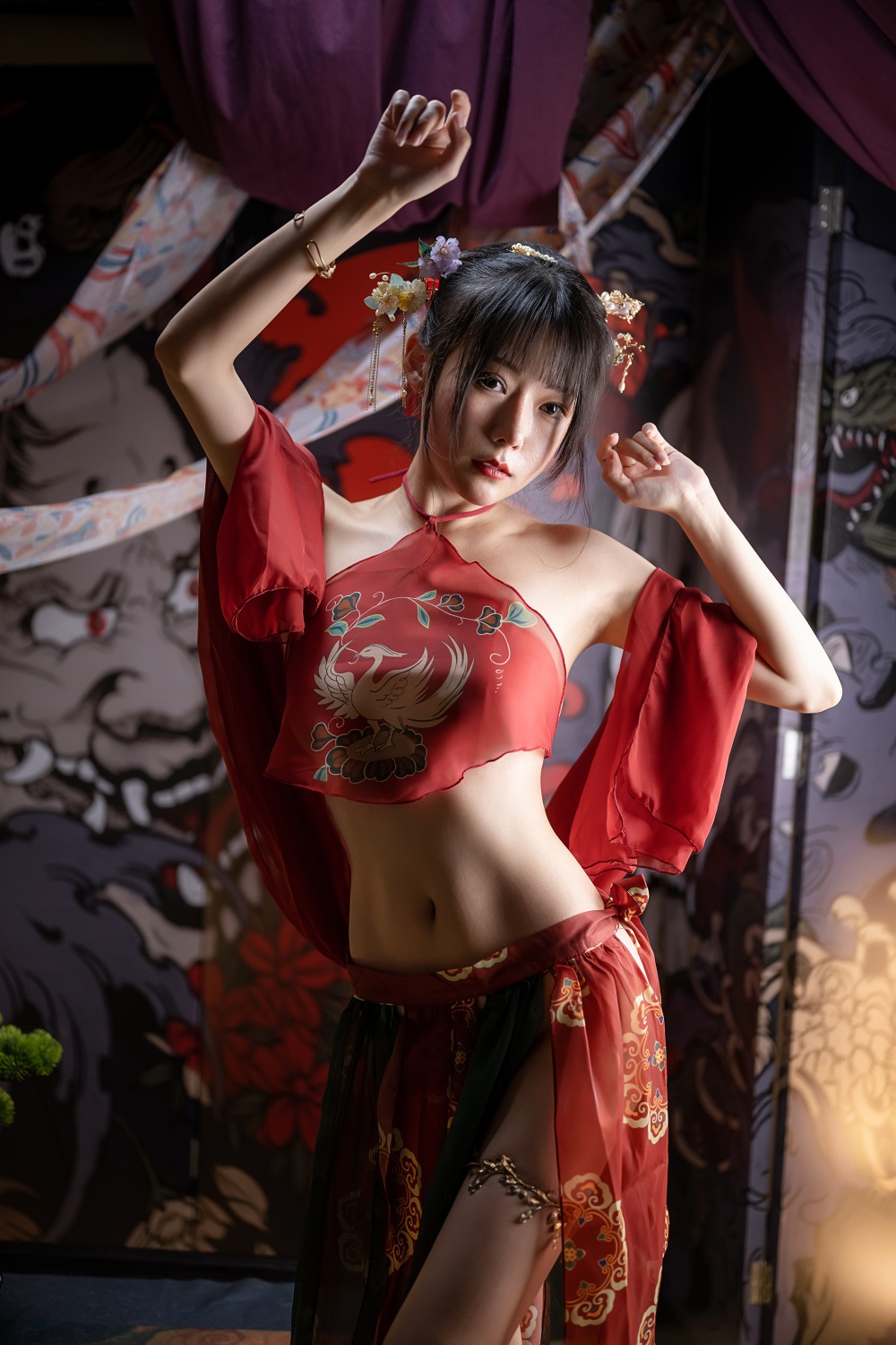香草喵露露-2022春节贺图[61P+1V]