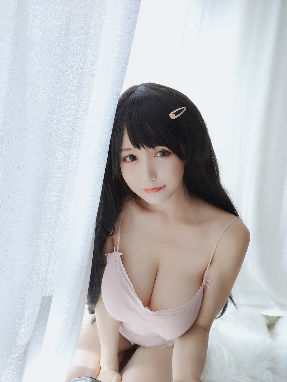 小仓千代w-粉色吊带[30P]